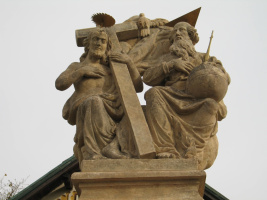 Sousoší Nejsvětější Trojice po&nbsp;opravě