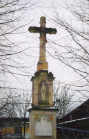 Křížek před&nbsp;opravou